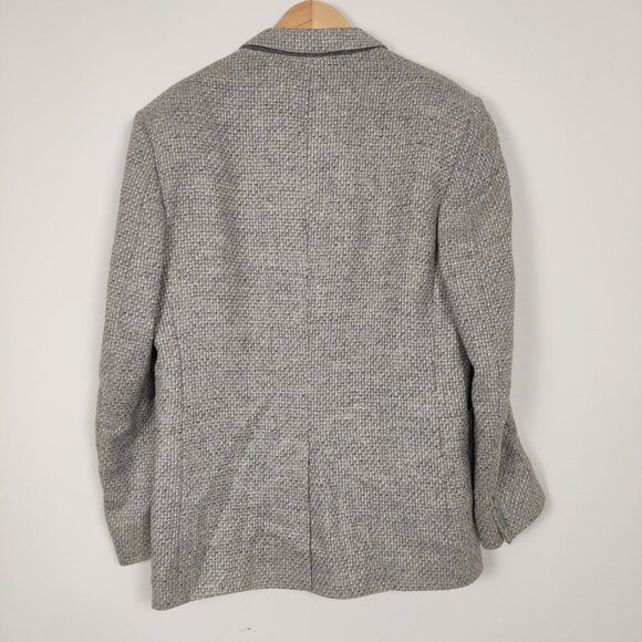 Nino Cerruti Men's Blazer Jacket Size 42L Wool Linen Sport's Quiet Luxury - Picture 4 of 10